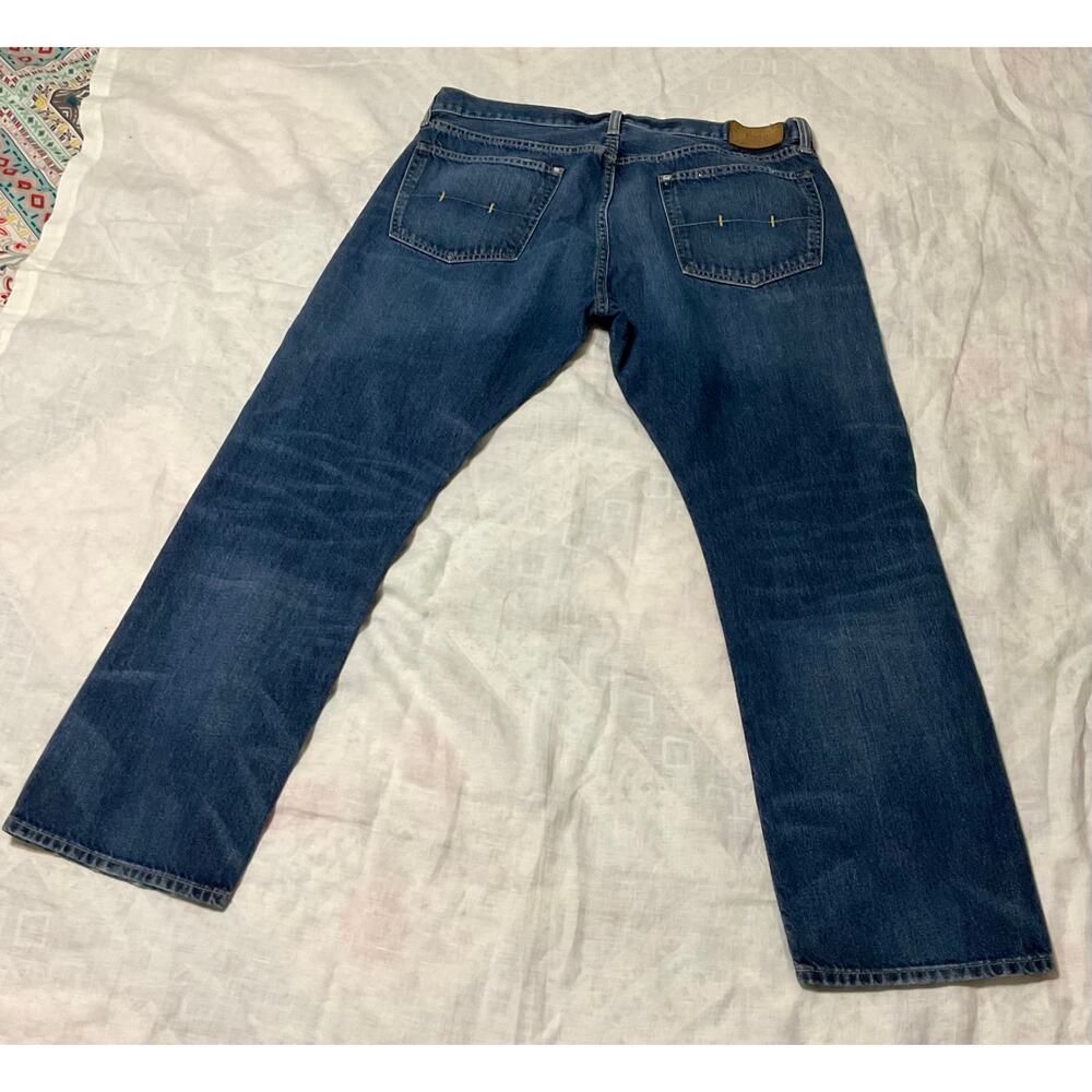 Polo Ralph Lauren Straight Leg Authentic Dungarees Blue Jeans mens Size 36X30 - Picture 11 of 11